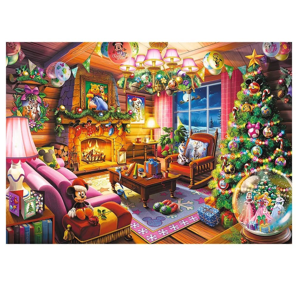 Trefl Disney Festliches Häuschen 1000 Teile Puzzle