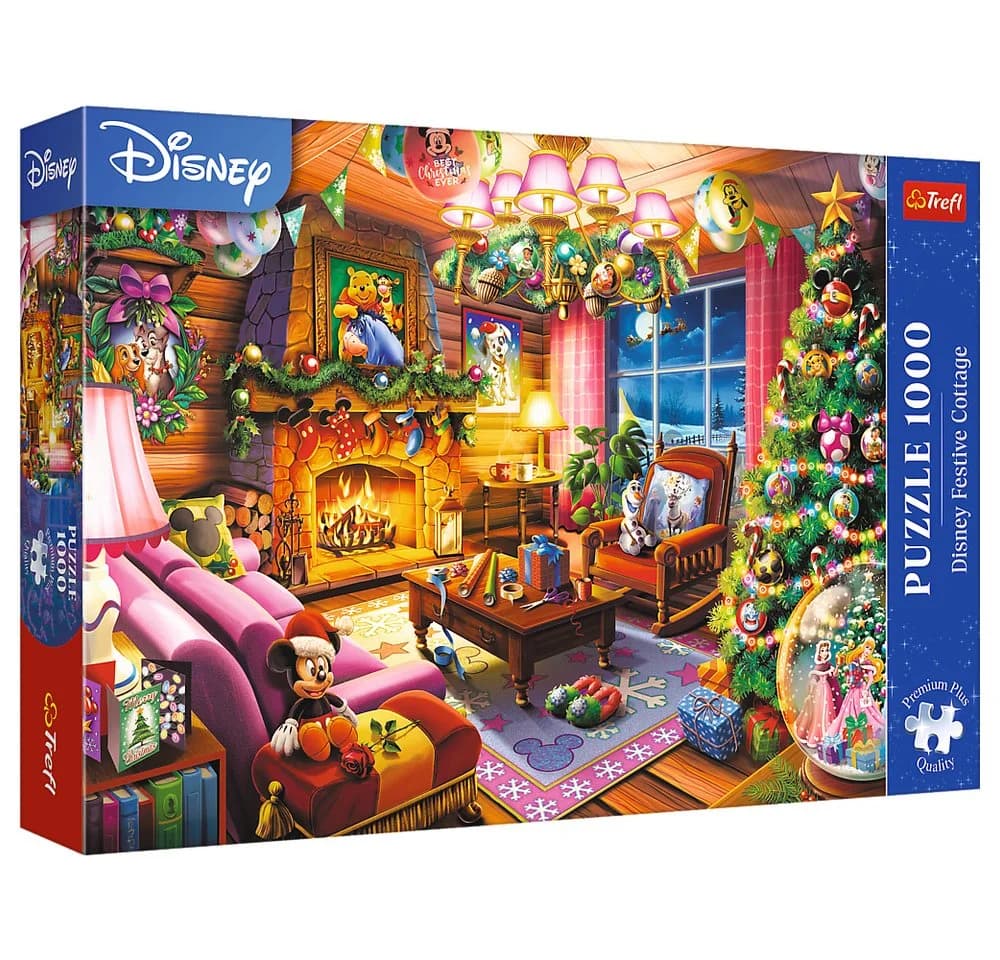 Trefl Disney Festliches Häuschen 1000 Teile Puzzle - Bild 2