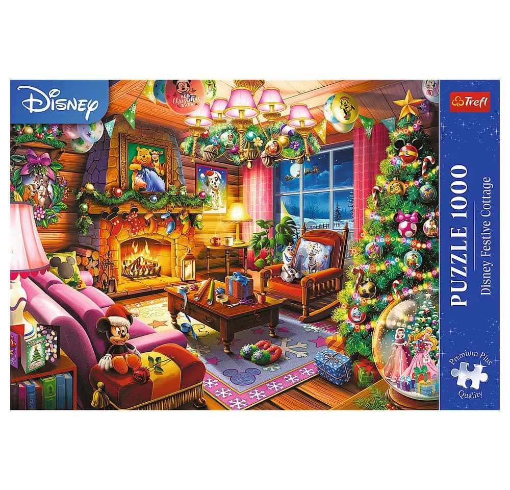 Trefl Disney Festliches Häuschen 1000 Teile Puzzle - Bild 3