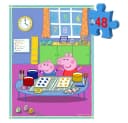 Peppa Pig Puzzle Memo und Puzzle Box 2 Puzzles 48 Puzzleteile Bild 3