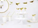 partydeco Cake Topper Erstkommunion 11cm gold 6er Set Bild 4