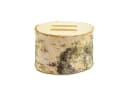 partydeco Ringkissen Holz Baumscheibe 6cm Natur Bild 5