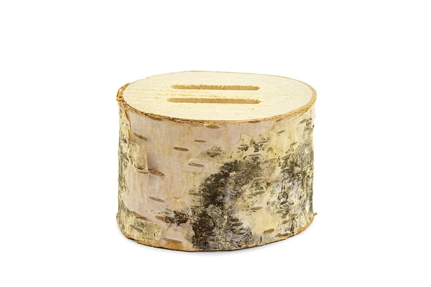 partydeco Ringkissen Holz Baumscheibe 6cm Natur - Bild 5
