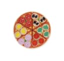 ISO TRADE Holzpizza Lernspielzeug mit Klettverschluss Bild 3