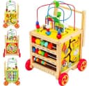 ISO TRADE Lernspielzeug Holzschieber Lernwürfel Bunt Bild 2