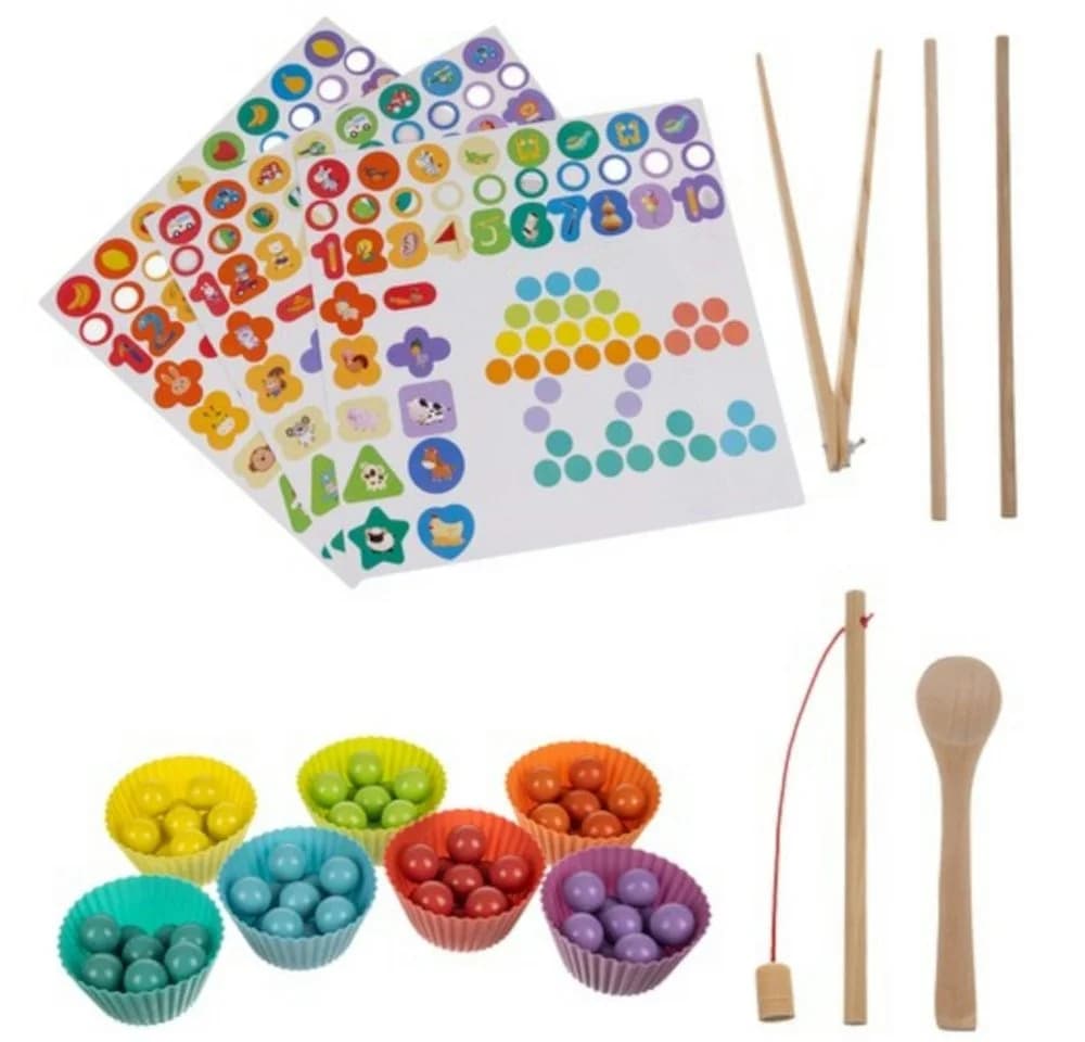 ISO TRADE Puzzle Angelspiel Kinder Holzpuzzle 170 Puzzleteile - Bild 3