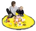 KRUZZEL Spielmatte Spielzeugkorb Aufbewahrungsbox 2-in-1 Bild 3