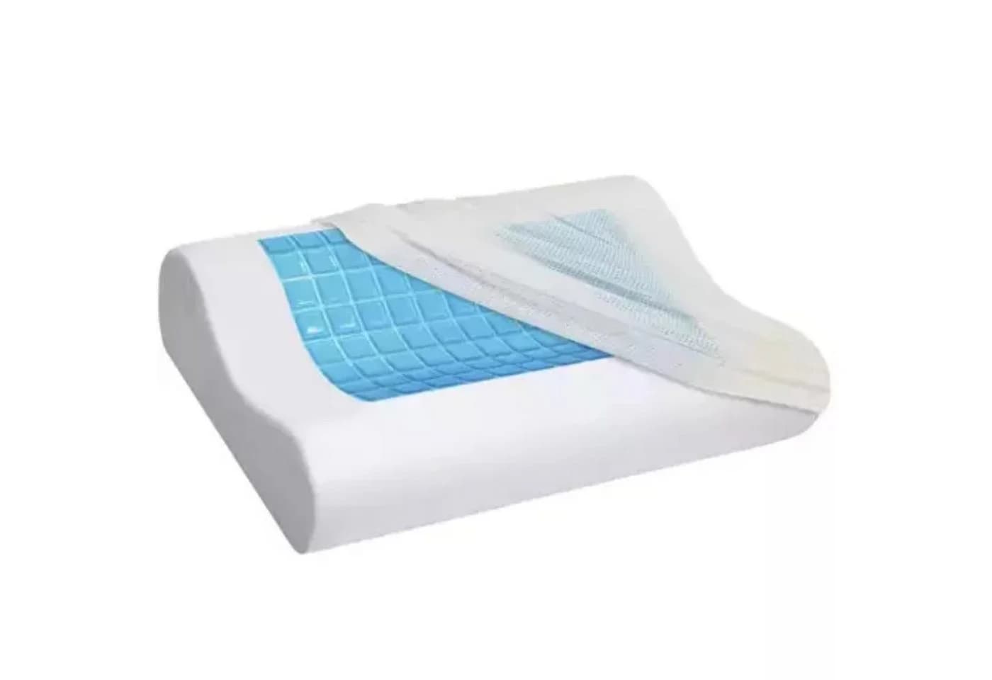 MALATEC Orthopädisches Memory-Gel Kopfkissen mit Kühltechnologie - Bild 2