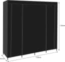 Ruhhy Kleiderschrank Stoffschrank 170x170 cm Bild 1