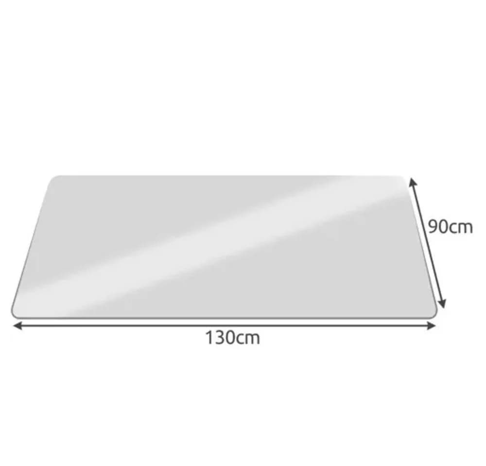 ISO TRADE Bodenschutzmatte Transparent 140x100 cm - Bild 4