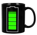 Ruhhy Magic Mug Farbwechsel-Kaffeetasse Schwarz Keramik 330 ml Bild 2