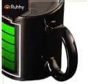 Ruhhy Magic Mug Farbwechsel-Kaffeetasse Schwarz Keramik 330 ml Bild 4