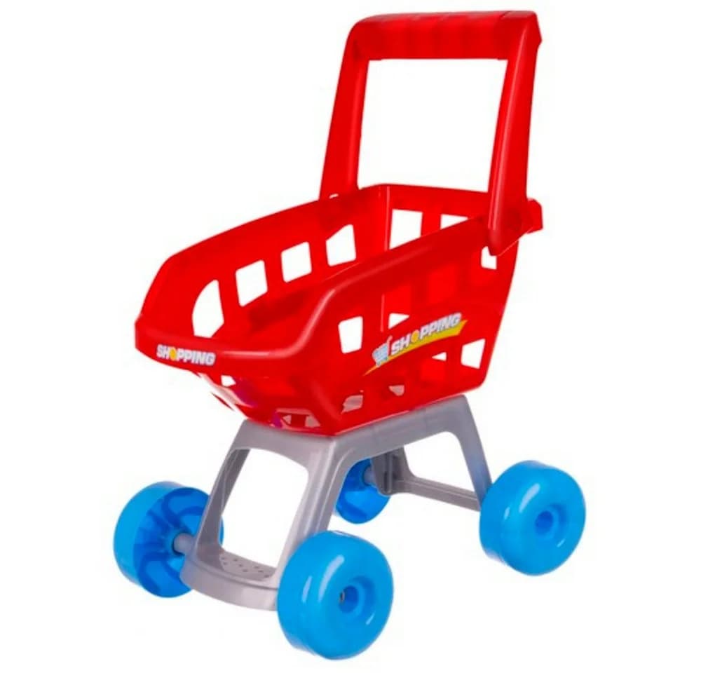 ISO TRADE Spielzeugsupermarkt Spar-Set mit Kasse, Scanner und Einkaufswagen Bunt - Bild 4