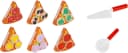 KRUZZEL Spielküche Pizza-Set aus Holz 27-teilig Bunt Bild 5