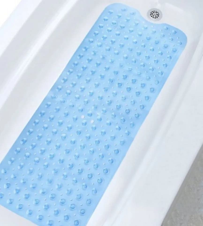 Ruhhy Badematte Rutschfest Blau Gummi - Bild 5