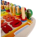 KRUZZEL Steckpuzzle Holzpuzzle 6-in-1 Sortierer Bunt 94 Teile Bild 4