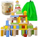 KRUZZEL Kinder Holzklötze City 100 St. Bunt Bild 2