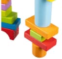 KRUZZEL Kinder Holzklötze City 100 St. Bunt Bild 3
