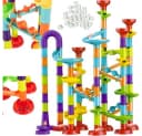 KRUZZEL Kugelbahn 3D Bausatz 113 Teile 30 Bälle Bunt Bild 2