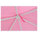KRUZZEL Spielzelt Prinzessinnenschloss Rosa Sechseckig Bild 3