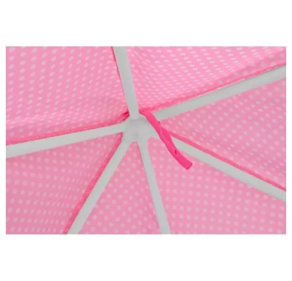 KRUZZEL Spielzelt Prinzessinnenschloss Rosa Sechseckig - Bild 3