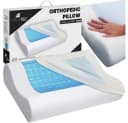 MALATEC Gesundheitskissen Orthopädisches Kissen Memory-Schaum Kühlendes Gel Bild 2