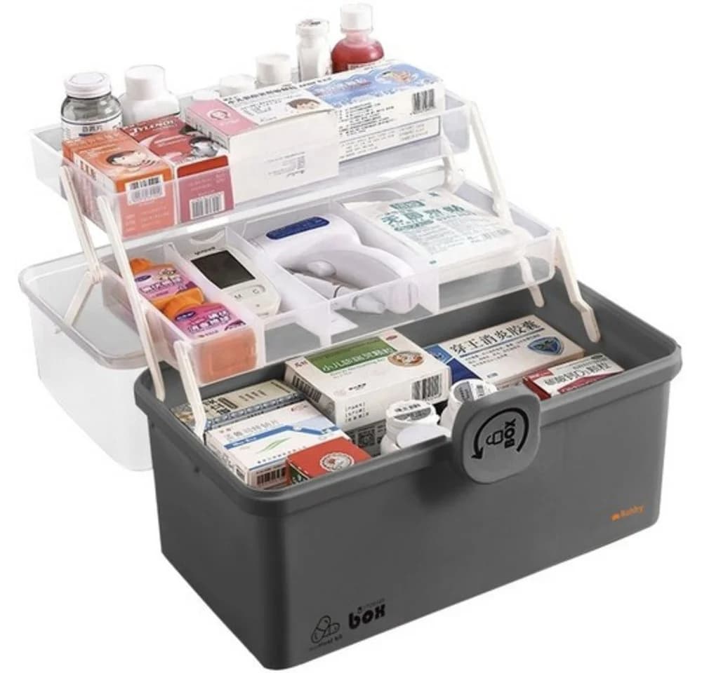 Ruhhy Medikamentenorganizer Organisator 1-St. Platzsparend - Bild 2