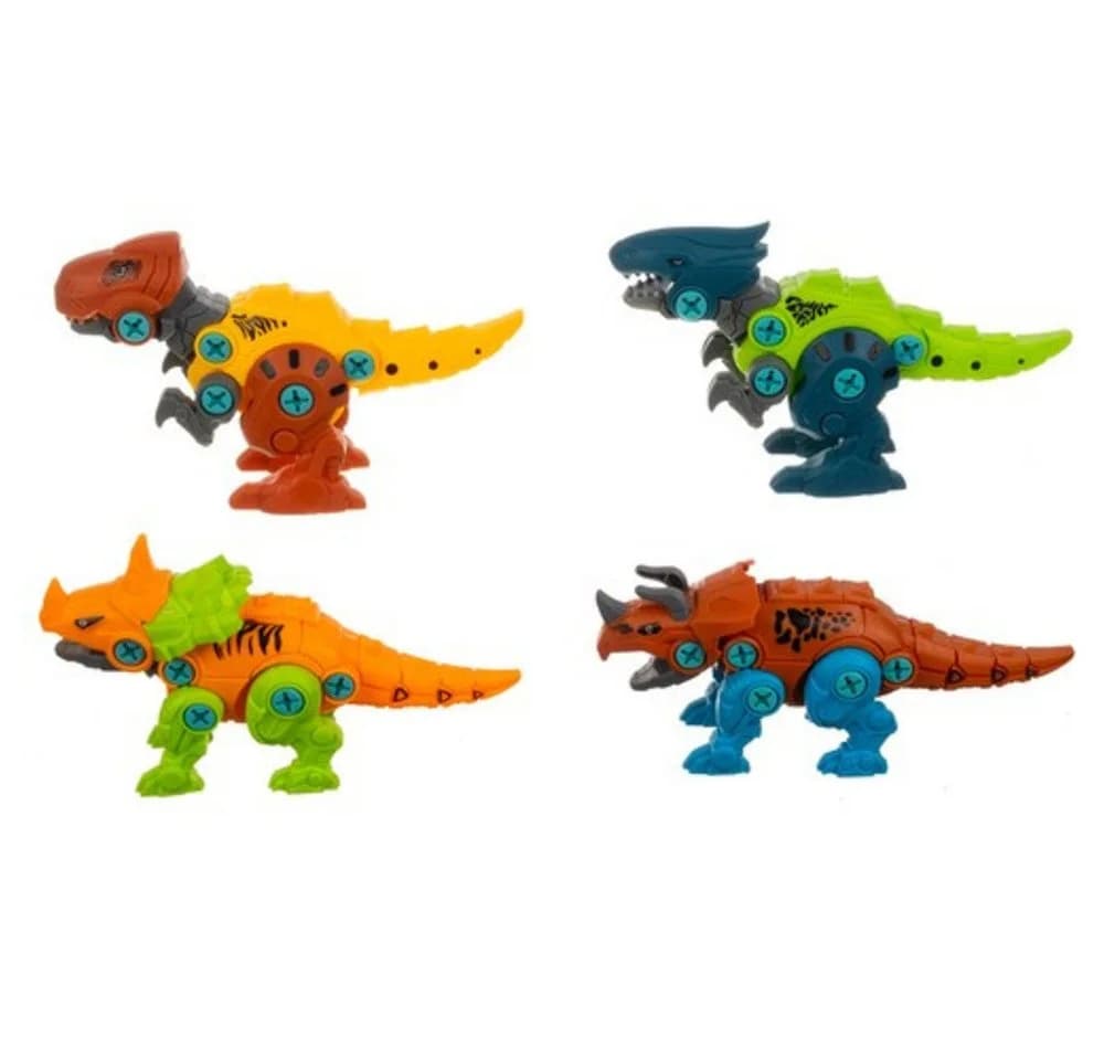 KRUZZEL Dinosaurier Bausatz 4-in-1 mit 85 Bausteinen - Bild 4
