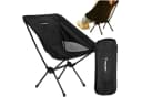 Trizand Campingstuhl Klappstuhl Angelstuhl Schwarz Bild 1