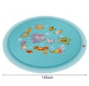 KRUZZEL Spiel-Wassersprenkler Kinder Wassersprinkler Wasserfontänenmatte 165 cm Bild 1