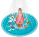 KRUZZEL Spiel-Wassersprenkler Kinder Wassersprinkler Wasserfontänenmatte 165 cm Bild 2