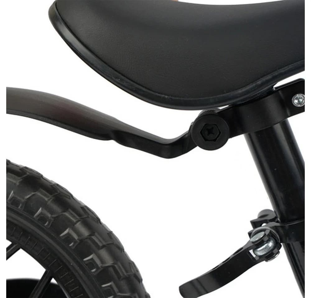 KRUZZEL Laufrad 12 Zoll Kinderfahrrad Schwarz - Bild 4