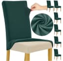 Ruhhy Stuhlhussen 6er Set Flaschengrün Polyester Elasthan Bild 2