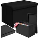 Ruhhy Pouf Hocker Sitzbox Samtpouf 54 l Stauraum Bild 2