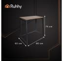 RUHHY Klappschreibtisch Schwarz Modernes Design Bild 1