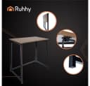 RUHHY Klappschreibtisch Schwarz Modernes Design Bild 3