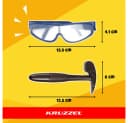 KRUZZEL Lernspielzeug Ausgrabungsset Dinosaurier 6-in-1 Bunt Bild 4