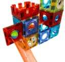 ISO TRADE Kugelbahn Magnetische Bausteine 3D Bunt 96 Teile Bild 5