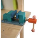 KRUZZEL Spielwerkbank Kinderwerkstatt 3-in-1 Holzwerkzeugen Bunt Bild 5