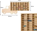 Elegante Sammlervitrine aus Holz Bild 3
