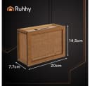 Ruhhy Holz-Sparschwein Spar-Challenge 10.000 Braun Beige Bild 1