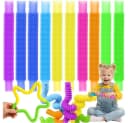 KRUZZEL Lernspielzeug Anti-Stress Sensorische Röhrchen Bild 2