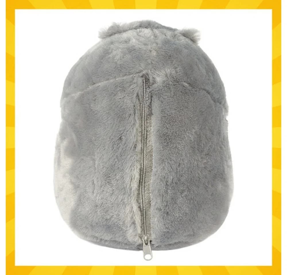 KRUZZEL 3-in-1 Hamsterdecke Kuscheltier Decke Kissen - Bild 3