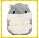 KRUZZEL 3-in-1 Hamsterdecke Kuscheltier Decke Kissen Bild 5