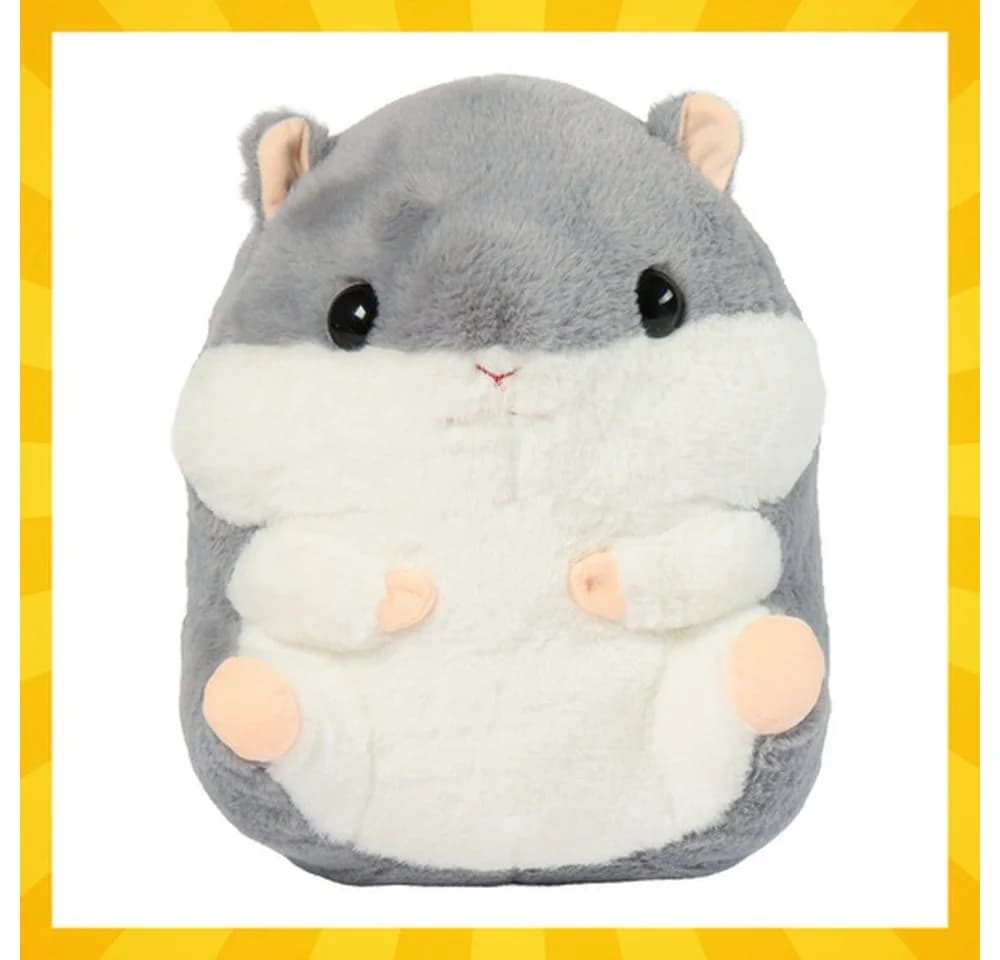 KRUZZEL 3-in-1 Hamsterdecke Kuscheltier Decke Kissen - Bild 5