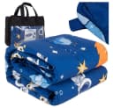 ISO TRADE Gewichtsdecke Kinder 4 kg Marineblau Weltraummotiv Bild 2