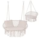 Gardlov Storchennest Gartenschaukel Zweisitzer Beige/Grau Bild 2