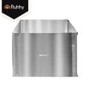 RUHHY Verstellbare Backform Edelstahl Silber 20-38x24-45 cm Bild 3