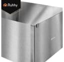 RUHHY Verstellbare Backform Edelstahl Silber 20-38x24-45 cm Bild 4