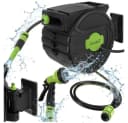Gardlov Gartenschlauchtrommel Automatik mit 7 Sprühmodi Schwarz Bild 2